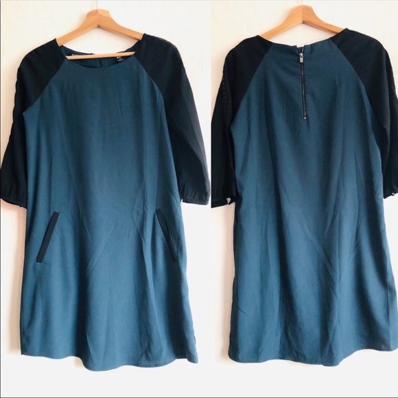 Scotch & Soda Dresses & Skirts - Maison Scotch La Femme Selon Marie dress size 1 in deep green and black